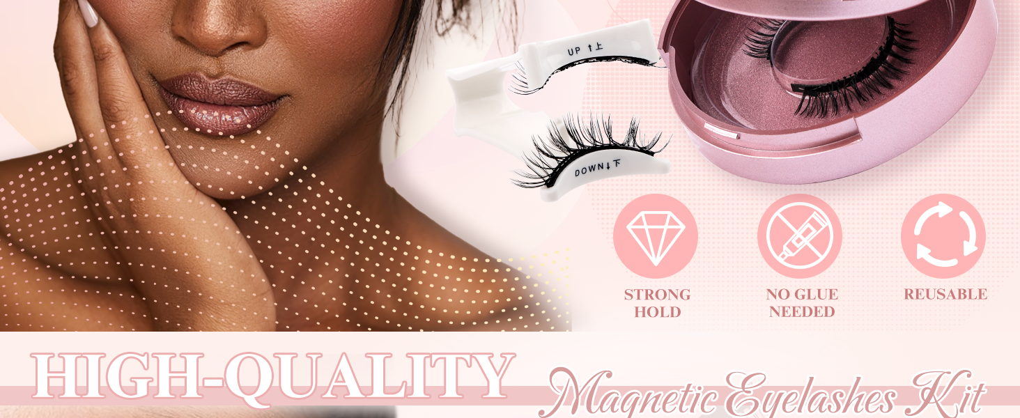 Gemmery;Reusable Magnetic eyelashes kit
