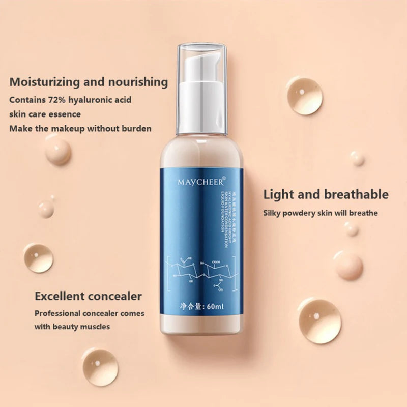 Bb cream foundation w/ sunblock moisturizer hydronic acid