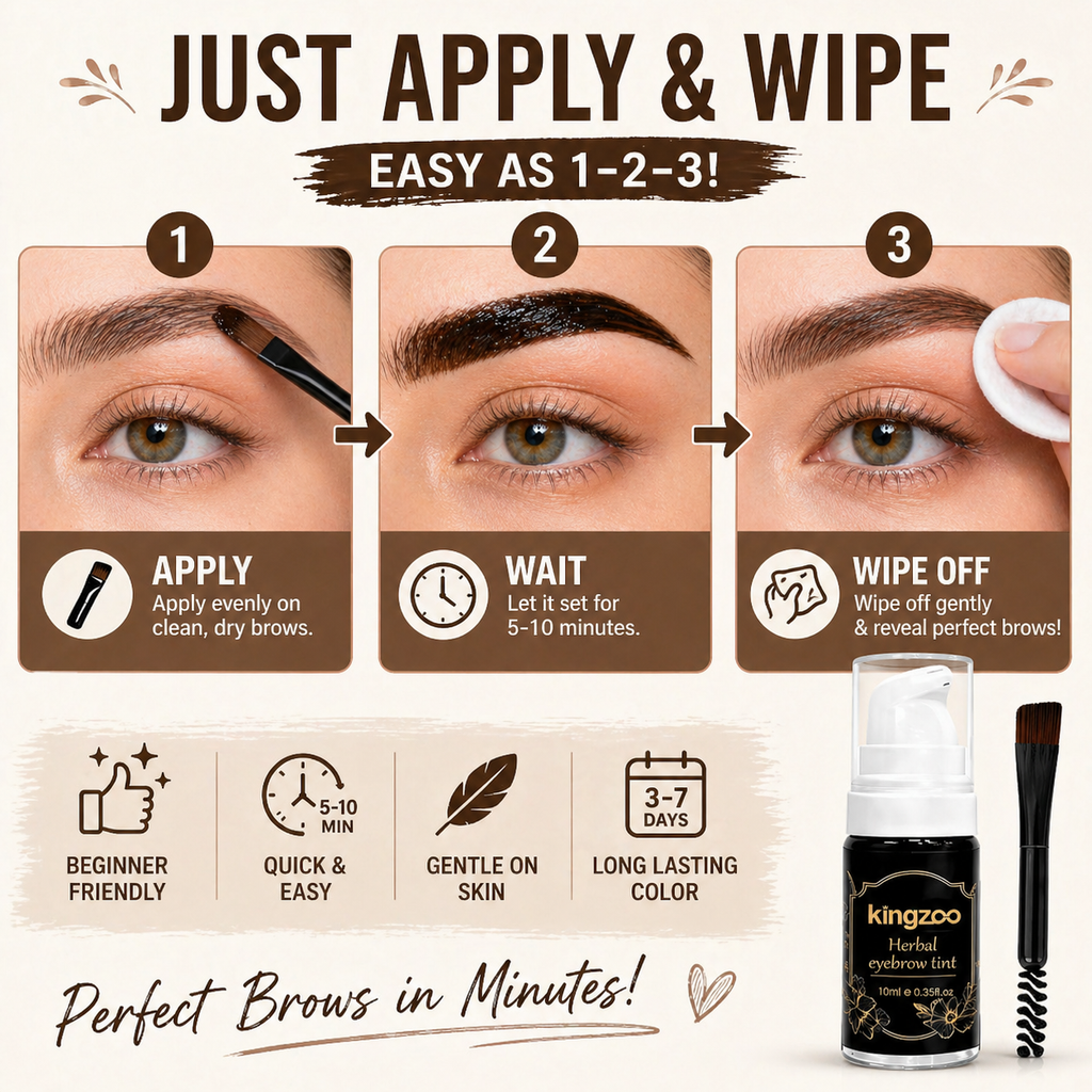 Henna brows waterproof tints